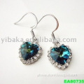 Jewelry Blue Crystal Earring Fashion Earring,earring made in korea